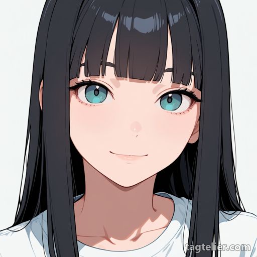 アクアの目（aqua eyes）で生成したAIイラストの見本