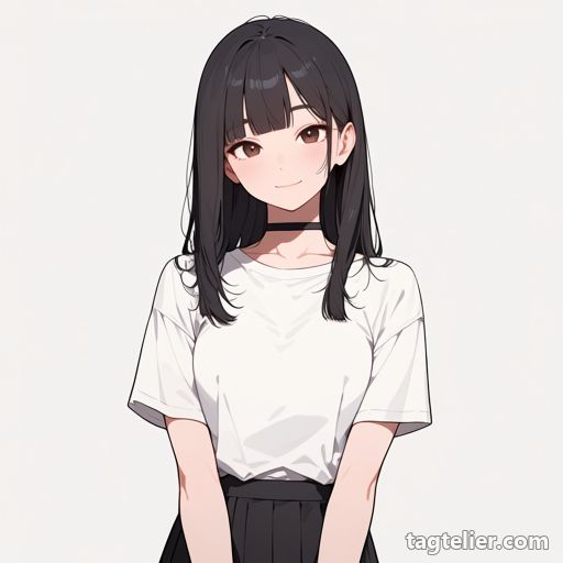 チョーカー（choker）で生成したAIイラストの見本